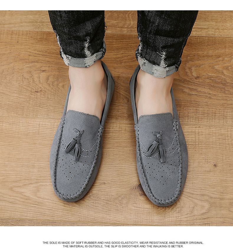 SHLIANG Klassische Herren Freizeitschuhe Mode Fahren Casual Bootsschuhe Herren Hochwertige Weiche Sohle Herren Loafer Mokassin Schuhe X0052_voghion.com