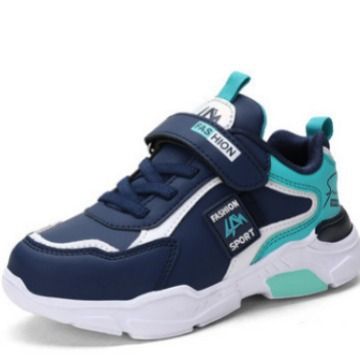 Dziecięce buty jesienno-zimowe dla chłopców, dopasowane kolorystycznie, buty do biegania, dziecięce buty sportowe_voghion.com