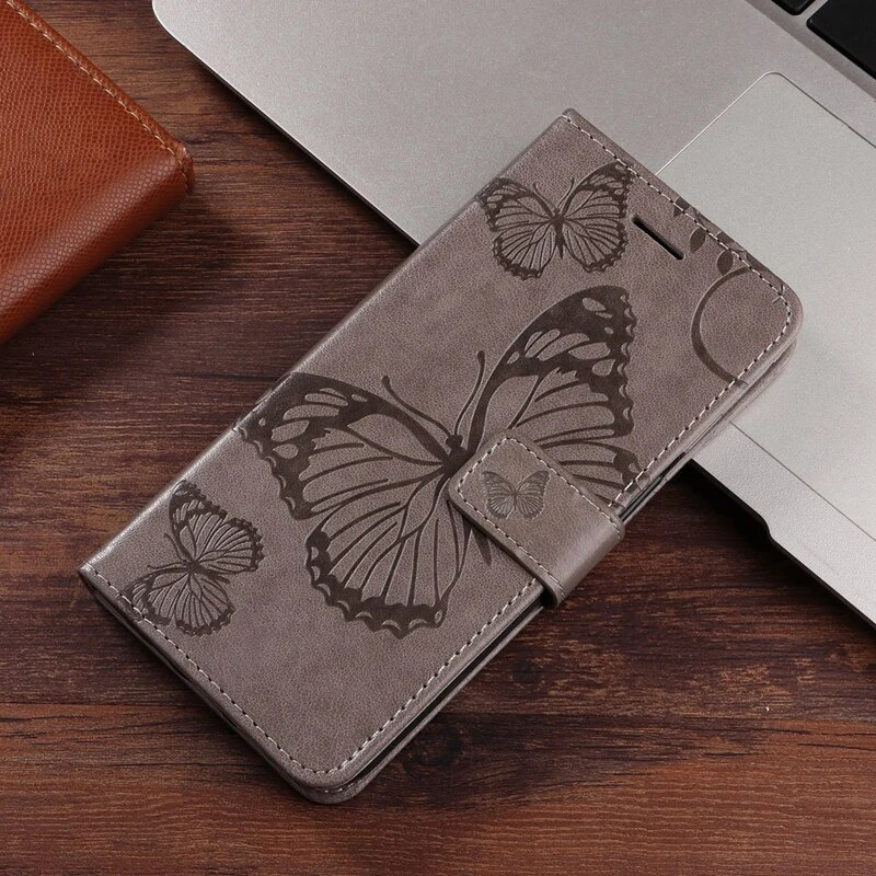 Book Wallet Case for Motorola moto G22 G52 G31 G51 G10 G30 E30 Edge 30 20 Lite Luxury Embossing Butterfly PU Leather Fli_voghion.com