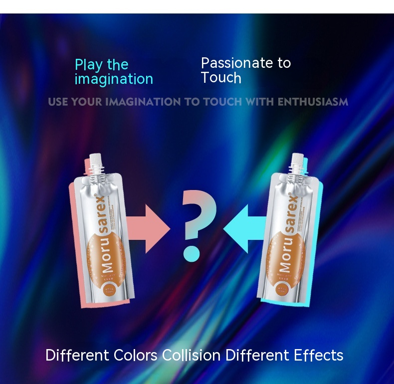Moru Sarax Crema Mist Pink Rainbow Agente colorante per capelli femminile Pure Plant Soot Blu Nero Argento Grigio_voghion.com