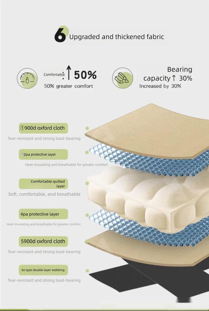 Outdoor Klapp Erhöhte Mond Tragbare Hocker Angeln Strand Tisch Stuhl Camping Ausrüstung_voghion.com