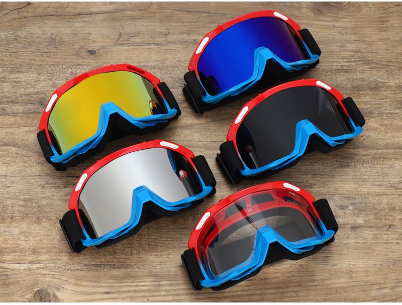 Motorbrillen, off-road fietsbrillen, winddichte zonnebrillen voor mountainbiken, motorcrosshelmen, vizier met verwisselbare lenzen_voghion.com