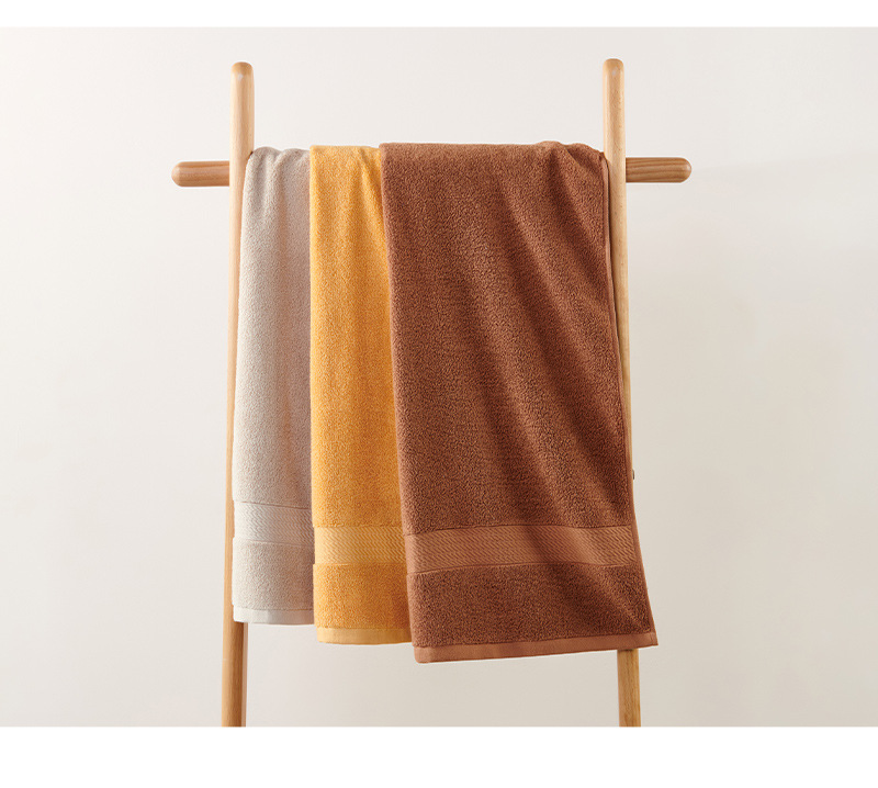 Ensiluokkainen puuvillainen urheilupyyhe - 50x100 cm paksu ja imukykyinen kuntosalipyyhe aikuisille (nopeasti kuivuva, nukkaantumaton, yksivärinen)_voghion.com