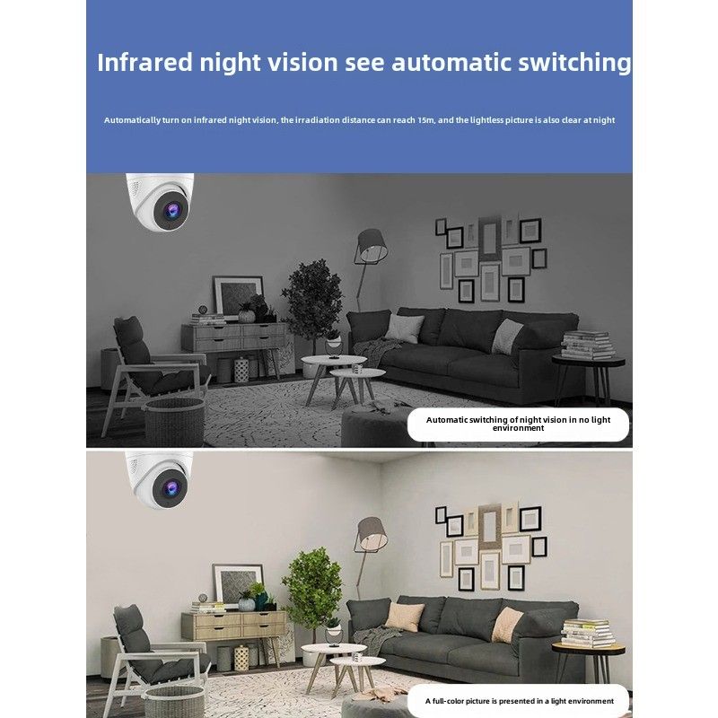 A5 Conch Kamera High Definition 1080P drahtlos Wifi Heemgeschäft Sécherheetsiwwerwaachungskamera_voghion.com