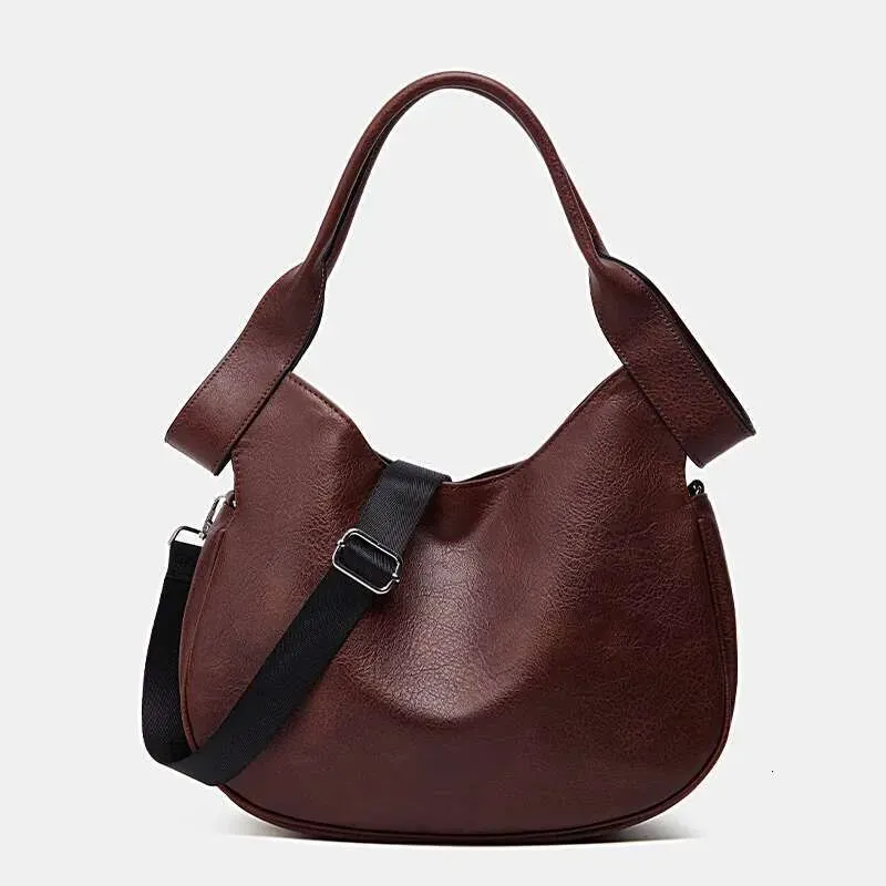 Designer 2025 Simple Plain Large Capacity One-Shoulder Crossbody Bag, Niche Design Ladies Tote Special-Shaped Bag_voghion.com