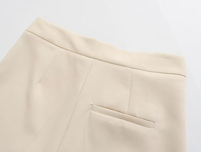 Damenbekleidung Arbeitsweste Hose Gerade Hose_voghion.com