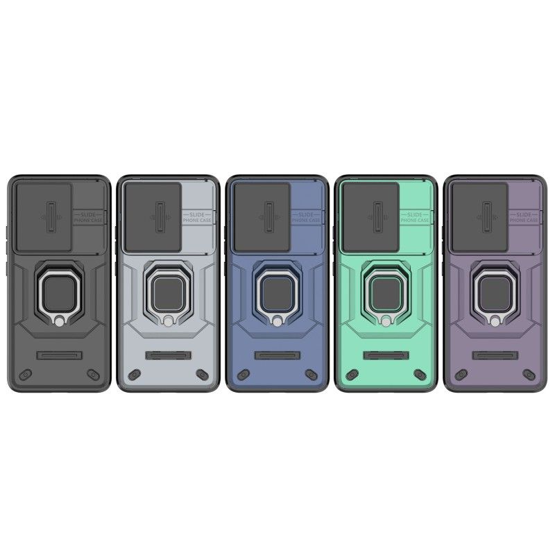 Custodia per Samsung Galaxy S23 Ultra S24 Plus A13 M34 A14 A24 A34 A54 Supporto per auto con anello scorrevole antiurto per fotocamera_voghion.com