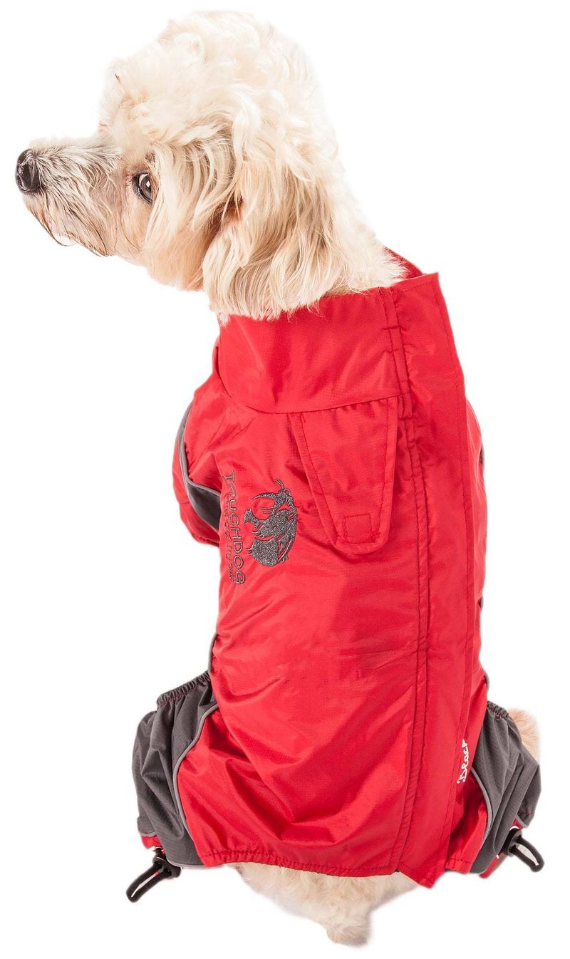 Touchdog Quantum-Ice Full-Bodied Adjustable and 3M Reflective Dog Jacket w/ Blackshark Technology_voghion.com