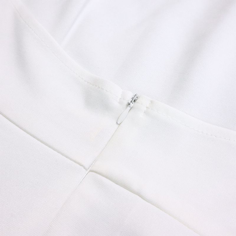 Damenbekleidung Sommermode zweiteilig ärmellos rückenfrei unregelmäßig langer Rock Hose mit weitem Bein_voghion.com