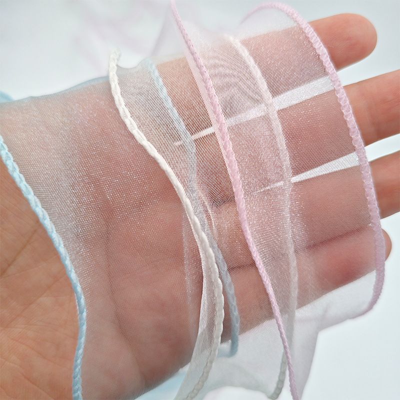 Lacci per scarpe in pizzo, nastro di lana di neve, lacci per scarpe in seta, adatti per capelli da balletto, fiocco di perle, corda per lacci per scarpe Dexun, un paio_voghion.com