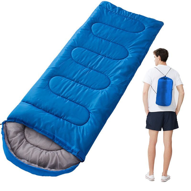 Sleeping Bag For Adults, Portable Travel Essential, Dirt-Resistant, All-Season Universal, Single And Double Adult_voghion.com