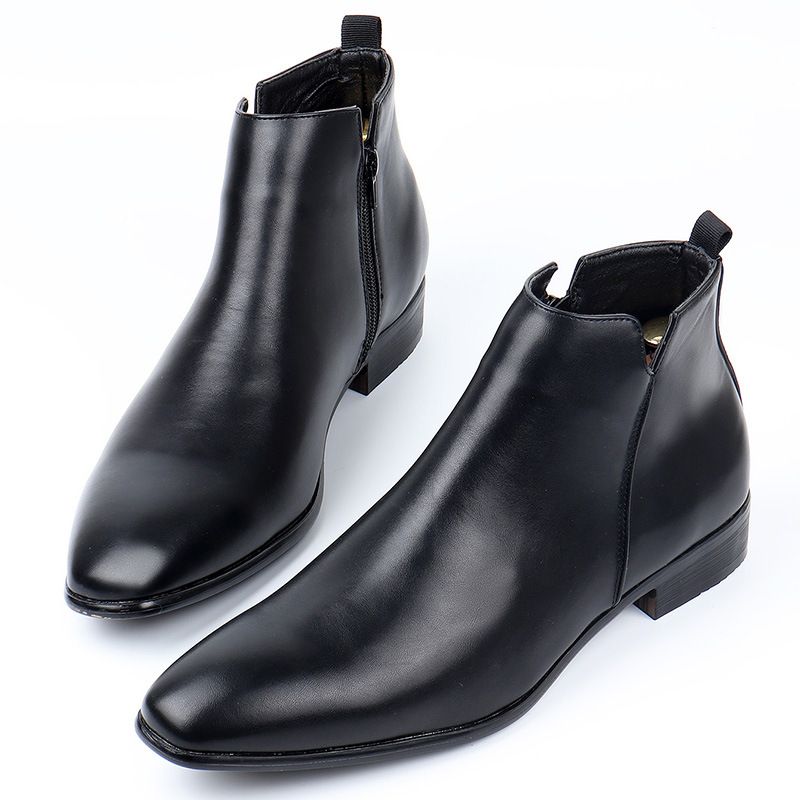 Männer Casual Stiwwelen Komfort Oxfords Knöchelstiwwelen fir Männer_voghion.com