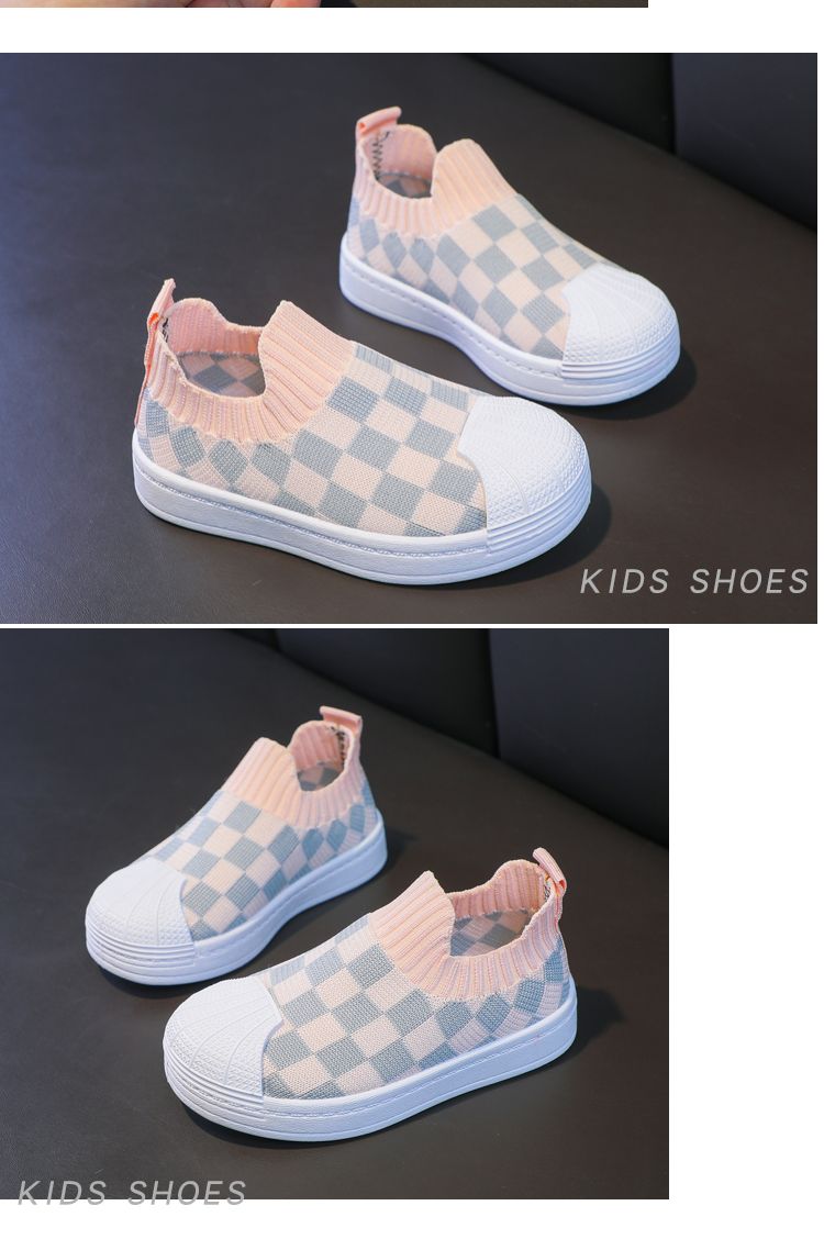 Scarpe sportive traspiranti Flyknit da bambino, nuove per la primavera e l'estate, in mesh, con un piede solo, per bambini_voghion.com