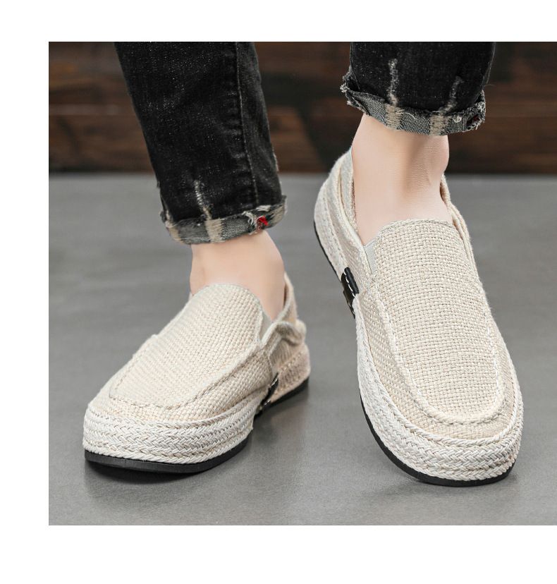 Canvas Summer Atmungsaktiv 2024 Männer Casual Villsäiteg Rutschfest Anti-Geroch Soft Sohle Board Schong_voghion.com