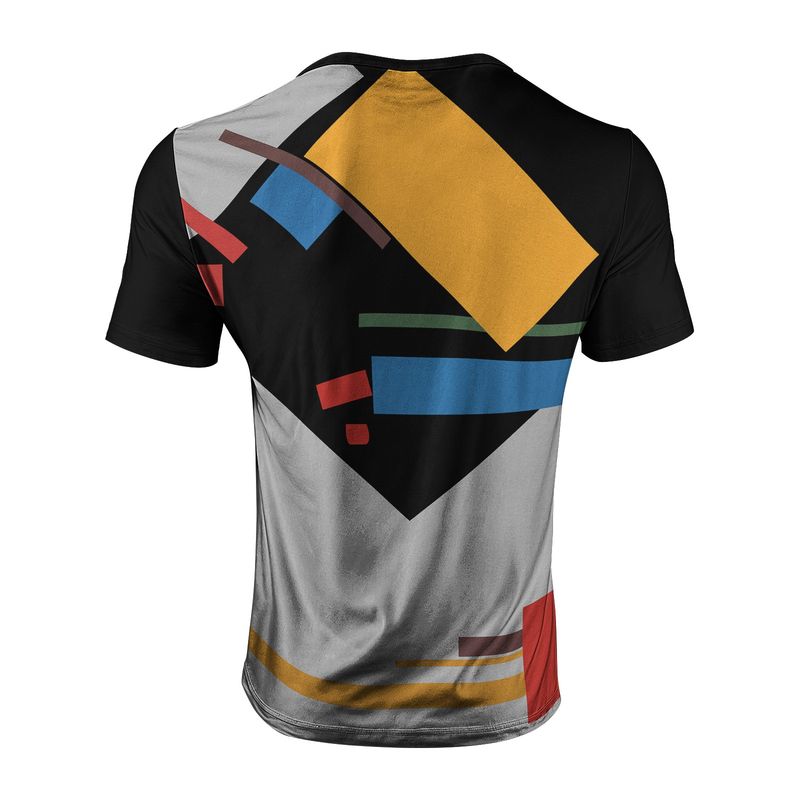 2025 Modern Mens Graphic T Shirt Stripe Geometry Design Summer Streetwear Short Sleeve Tee Hipster Harajuku Style Breathable Cot_voghion.com