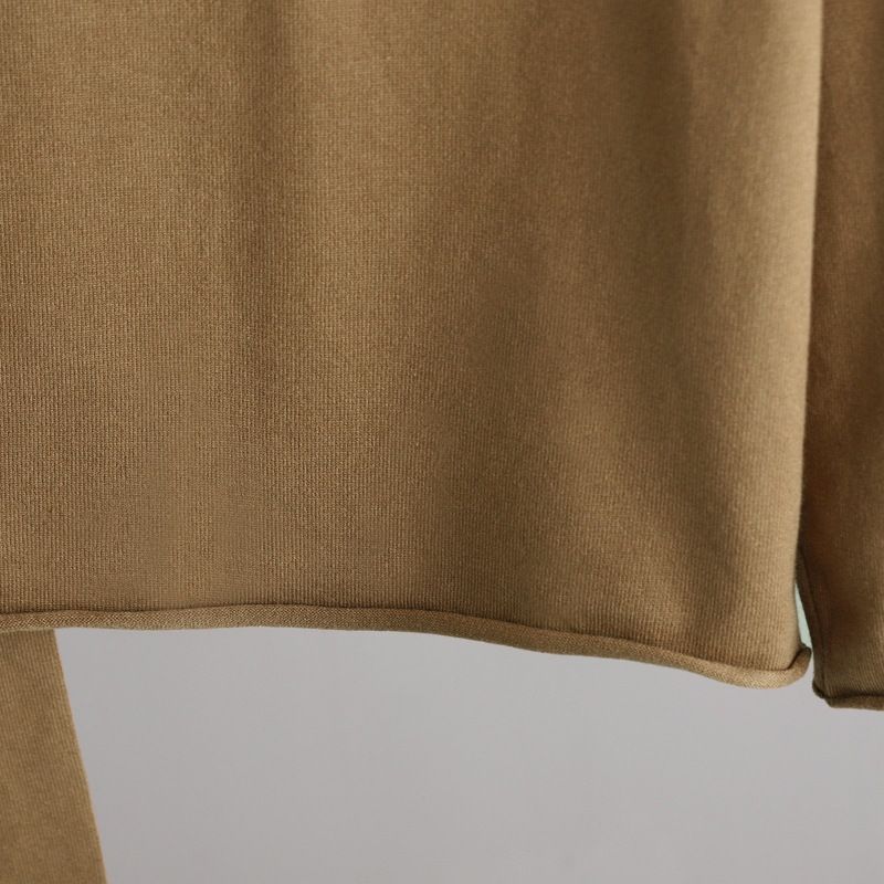 Pantaloni larghi lavorati a maglia da donna Set pantaloni casual maglione moda Temperamento due pezzi_voghion.com