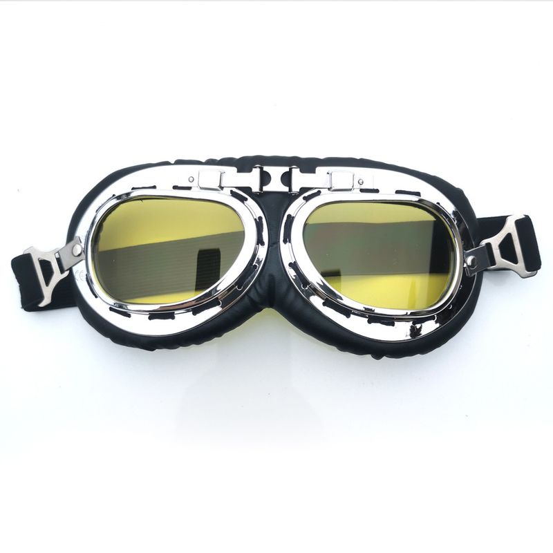 Occhiali da ciclismo, casco Prince, occhiali da moto in stile retrò, occhiali da moto antivento per auto elettriche, occhiali da equitazione_voghion.com