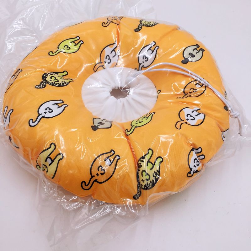 Waterproof Korean Version Double-Sided Pet Elizabethan Sweet Soft Cat Neck Protector Anti-Scratch Anti-Sweet Head Collar_voghion.com