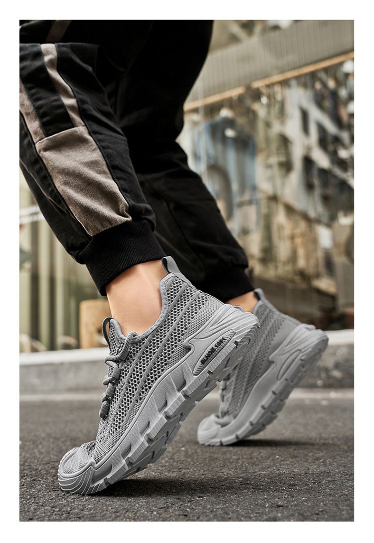 Coconut Shoes Men's Shoes Hollow Mesh Shoes Men's Versatile Sports Shoes Casual Dad Shoes Men_voghion.com