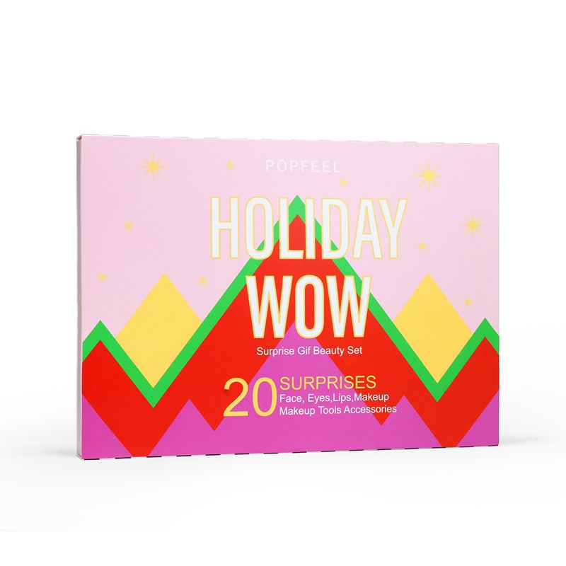 Sets Urlaubs-Make-up-Geschenkbox Lippenstift-Lidschatten-Set_voghion.com