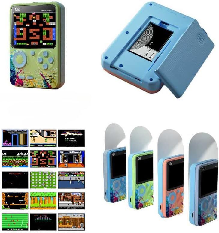 Ročna igralna konzola, prenosna retro igralna konzola 500 klasičnih iger_voghion.com
