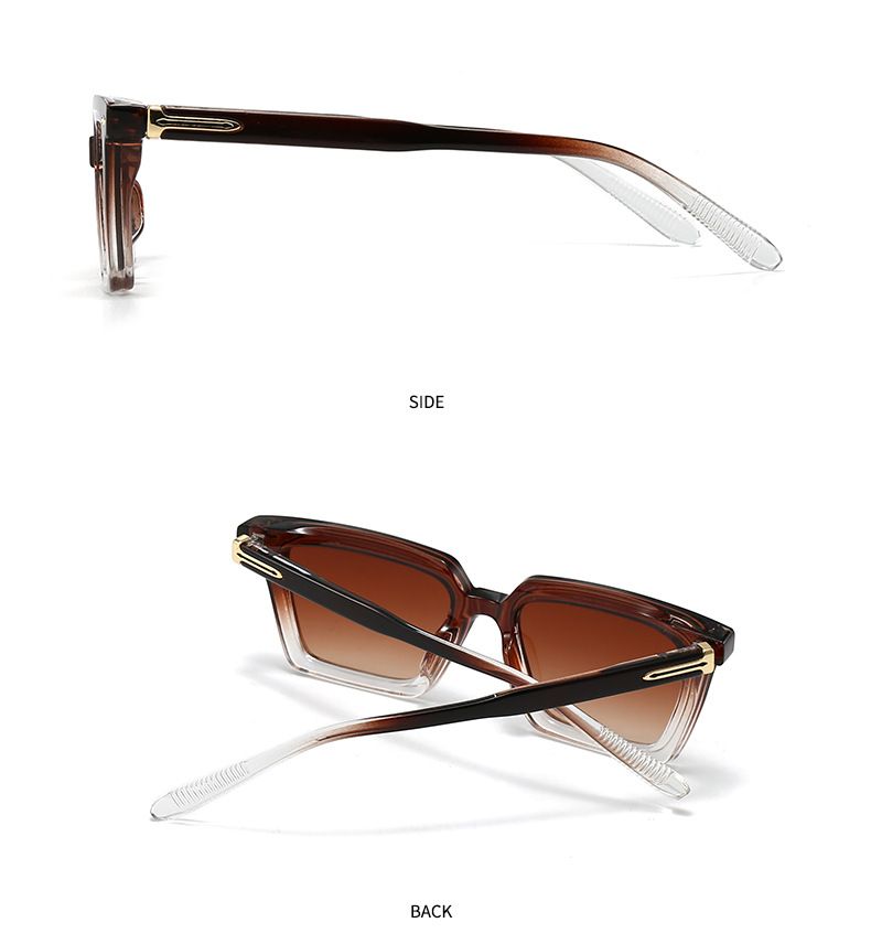 Euroopan ja Amerikan rajat ylittävä trendi Street Shooting Retro Square Rice Staring Art Aurinkolasit Modern Charm INS Aurinkolasit 6093_voghion.com