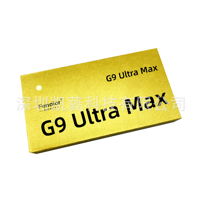 Genuine screw buckle G9 Ultra Max smartwatch 49mm high-definition large screen heart rate meter step luxury gold_voghion.com