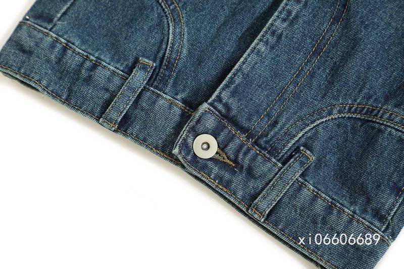 Jeans vintage alla moda, stile High Street americano, a gamba larga, con design casual, effetto rovesciato, orlo abbottonato, gamba dritta_voghion.com