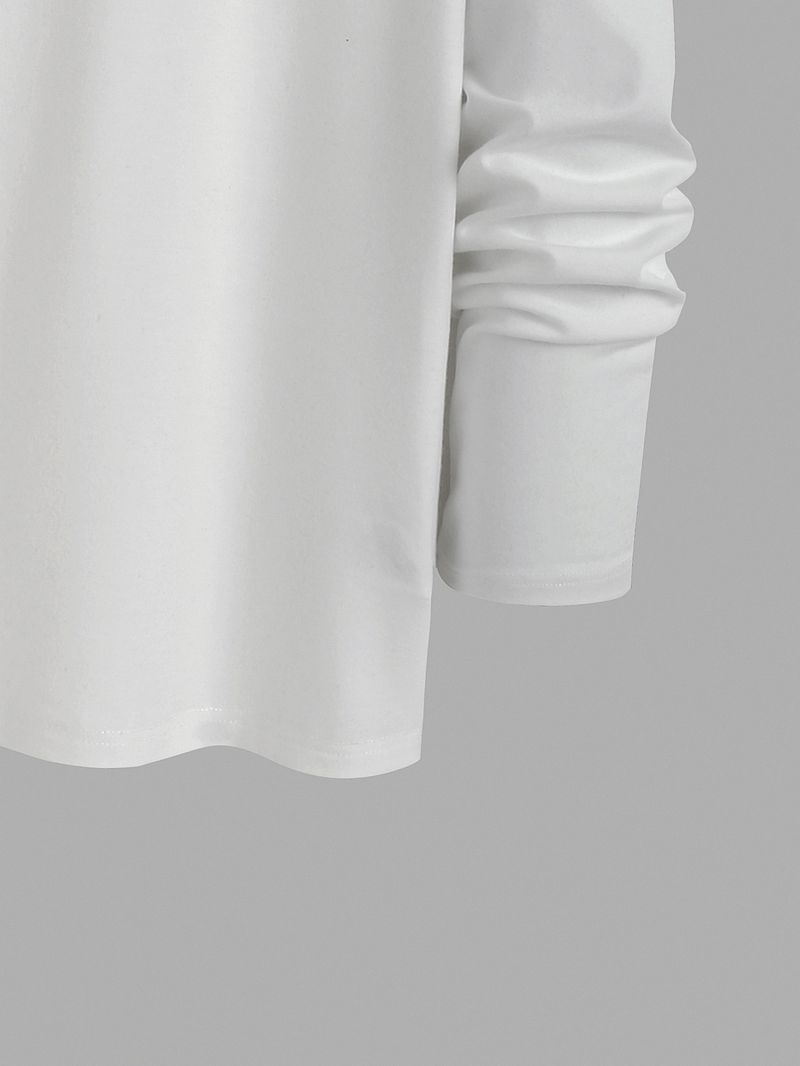 Neues langärmeliges Herren-T-Shirt mit Print und Rundhalsausschnitt – Trendiges, vielseitiges Freizeit-Top für Herren im Sommer_voghion.com