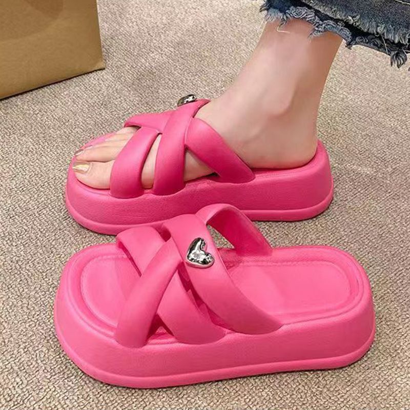 Laojiu ZDB617 Summer Soft Sole Heart-Shaped Sandals_voghion.com