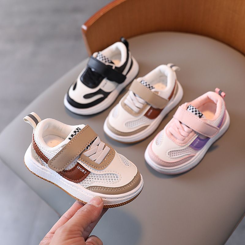 Kindersport Frühling Sommer, Jungen Mädchen, Board Atmungsaktive Weiche Sohlen, Einzelne Mesh-Schuhe, Säuglinge Und Kleinkinder_voghion.com