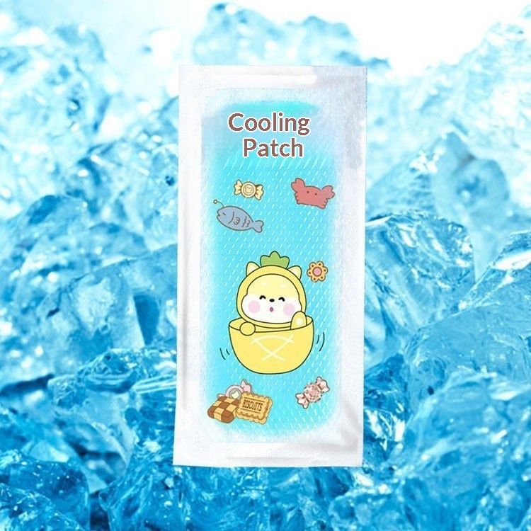 Digitex Soğutma Yaması Yaz, Öğrenciler ve Çocuklar İçin Uygun, Ateş Düşürücü Yama, Telefon Soğutma, Yaz Buz Paketi_voghion.com