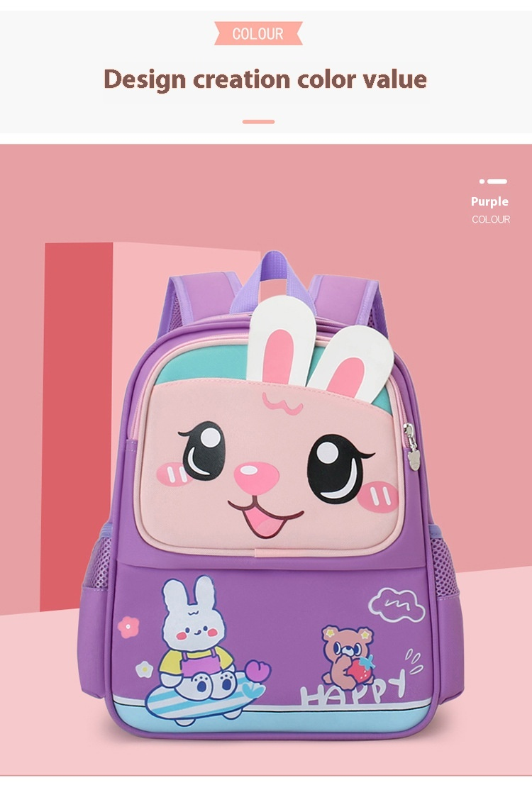 Nuovi ragazzi della scuola primaria, zaino leggero e di grande capacità per ragazze, zaino per bambini di fascia alta e alla moda_voghion.com