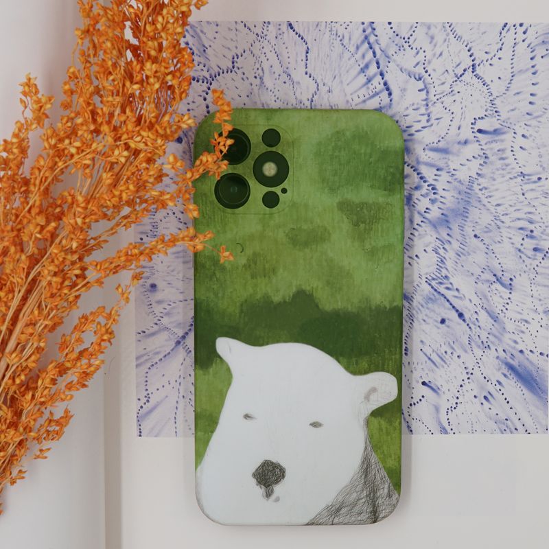 Unbeatable Quality Bear Who Fell In Love At First Sight Original Mobile Phone Shell For IPhone Iphone14promax13 Japanese Style Artistic_voghion.com