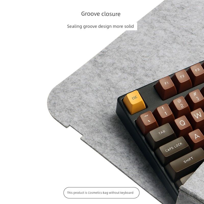 Key Cap Museum Nical Cosmetics 60 68 87104 Maßgeschneiderte Tastatur-Staubschutzhülle im Beutel_voghion.com