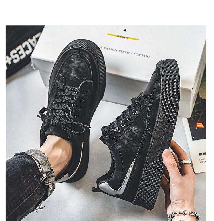 Work Men's Sneakers Sports Casual Winter Trendy Shoes Comfortable Hundred Everyday Not Tired Feet_voghion.com