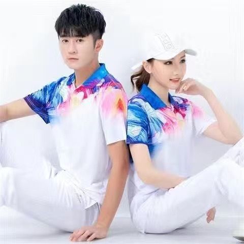 Jiamusi Square Dance Sports Suit Short Sleeve Set Summer Hiking Team Uniform Fitness Exercise Gymnastics_voghion.com