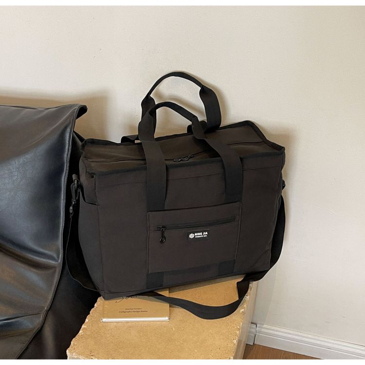 Modieuze lichtgewicht sport-fitnesstas Grote capaciteit Verplaatsbare draagbare opbergtas Schoenen Droog en nat Scheiding Yoga-trainingstas_voghion.com