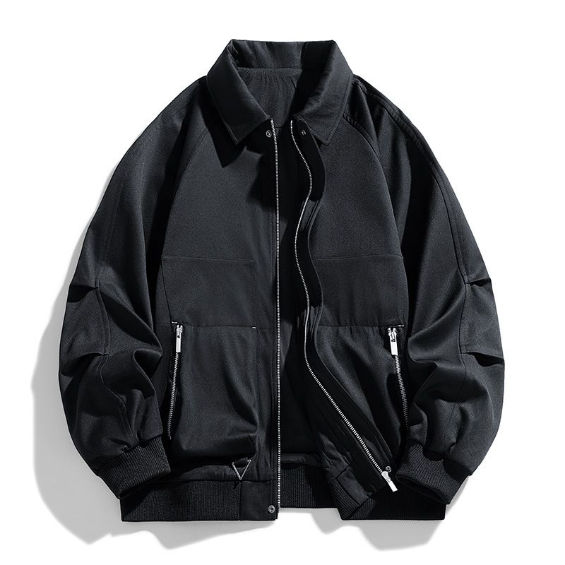 Vår och sommar 2025 Jeansjacka Herr Lös Casual Ytterkläder Gruppköp_voghion.com