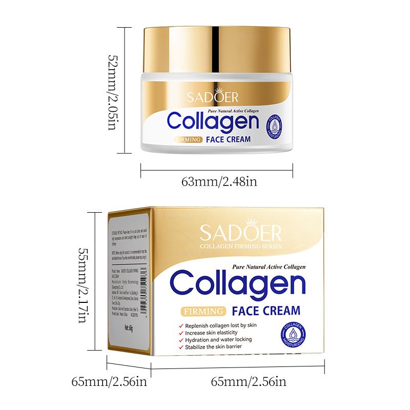 Full English SADOER Collagen Firming Skin Rejuvenation Moisturizing Hydrating Cream_voghion.com