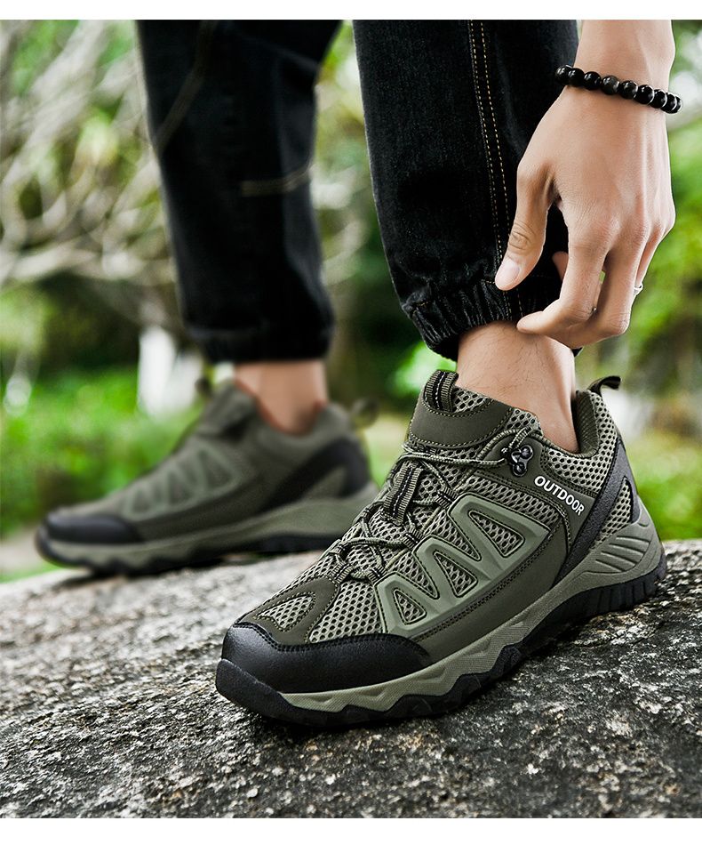 Große Größe 47 Leder Wanderschuhe Männer Hochwertige Klettern Trekking Turnschuhe Für Männer Outdoor Anti-Rutsch Sport Arbeit Mann Schuhe_voghion.com