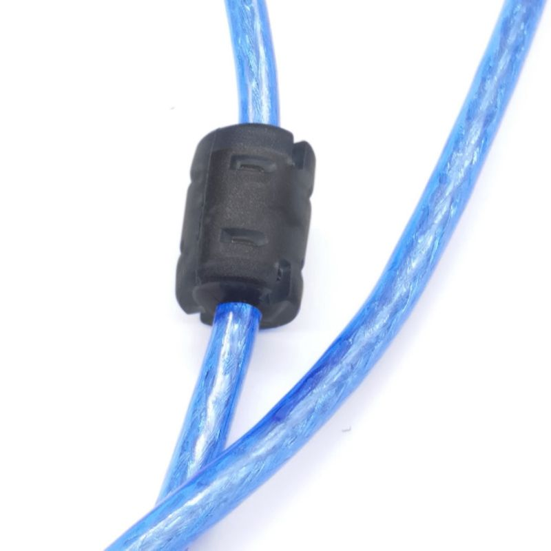Câble double tête haute vitesse 150/300 cm USB2.0 vers mâle rallonge de données pour ordinateur_voghion.com