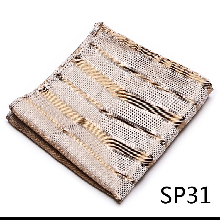 Heren Brits patroon effen kleur polyester zijden vierkante sjaal bruiloft pak zakdoek overhemd klaar op voorraad_voghion.com