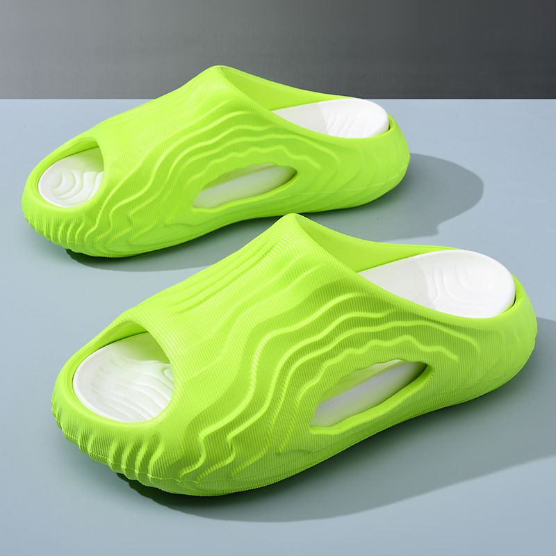 Nuovo tipo di pantofola estiva da uomo One Word, con rialzo per l'altezza, anti-odore, resistente all'usura, personalizzata._voghion.com