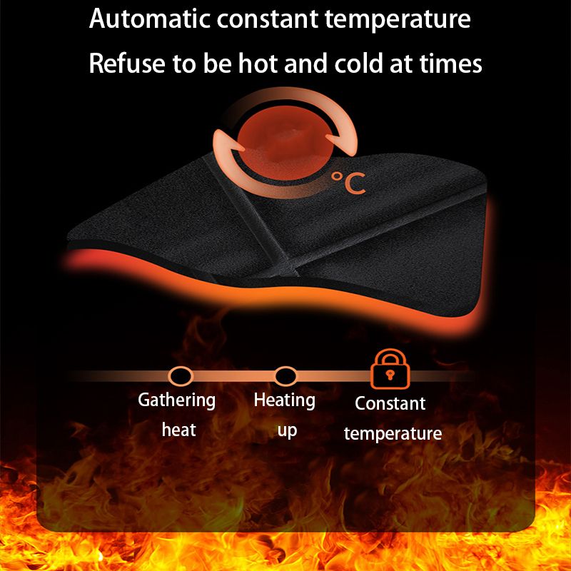 12V Heated Cushion Cloth/Flannel Heater Winter Warmer Seat Car Accessories Heating Pads Set Universal_voghion.com