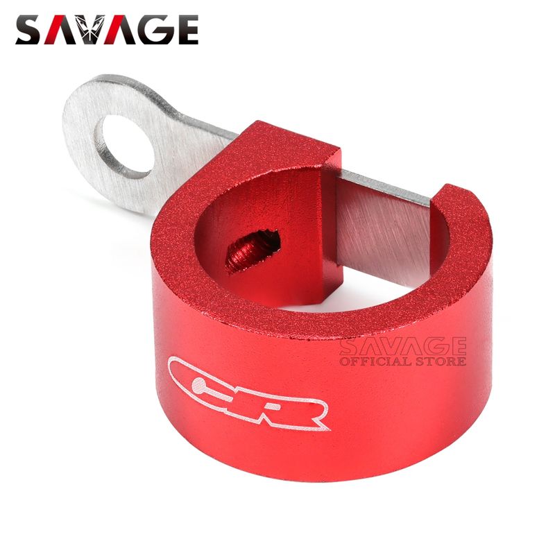 Voor CR80R CR85R Motocross Voor- en achterslangklem Remkabelgeleiderclips Fi Fixer-houder CR 80R 85R 98-07_voghion.com
