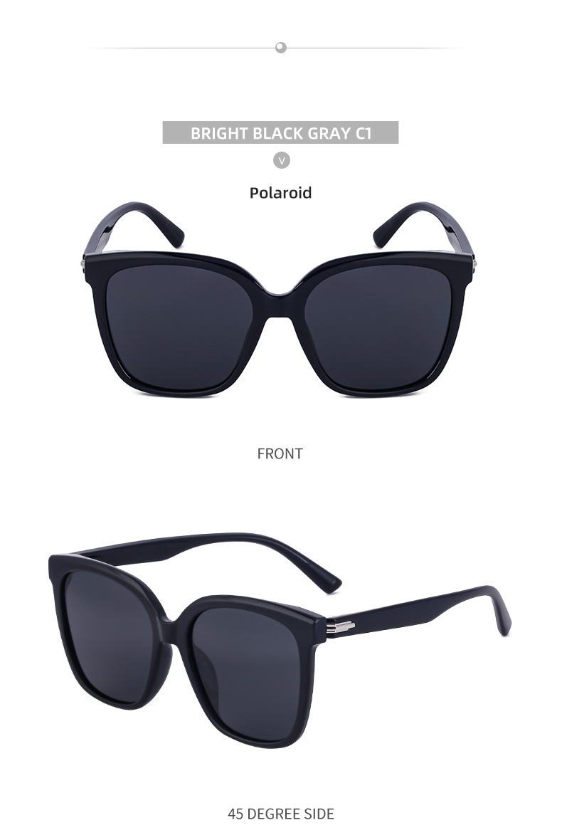 Polarisierte Sonnenbrille Damenmode New Sense Cat-Eye-Sonnenbrille Herren_voghion.com