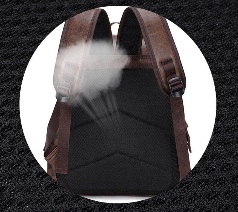 New Moud Männer Rucksak Trendy Plaid Business Travel Computer Handtasche Villsäiteger Casual Rucksak_voghion.com