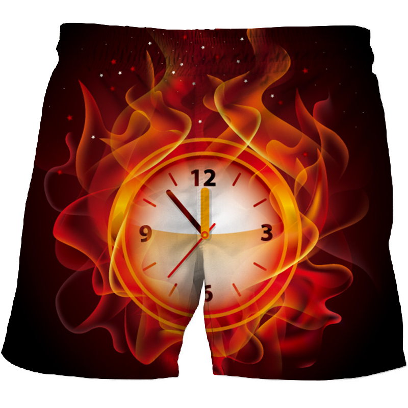 3D-Shorts, Sommer, neue, schnell trocknende Strand-Badeshorts, Herren-Hip-Hop-Shorts, Strandbekleidung_voghion.com