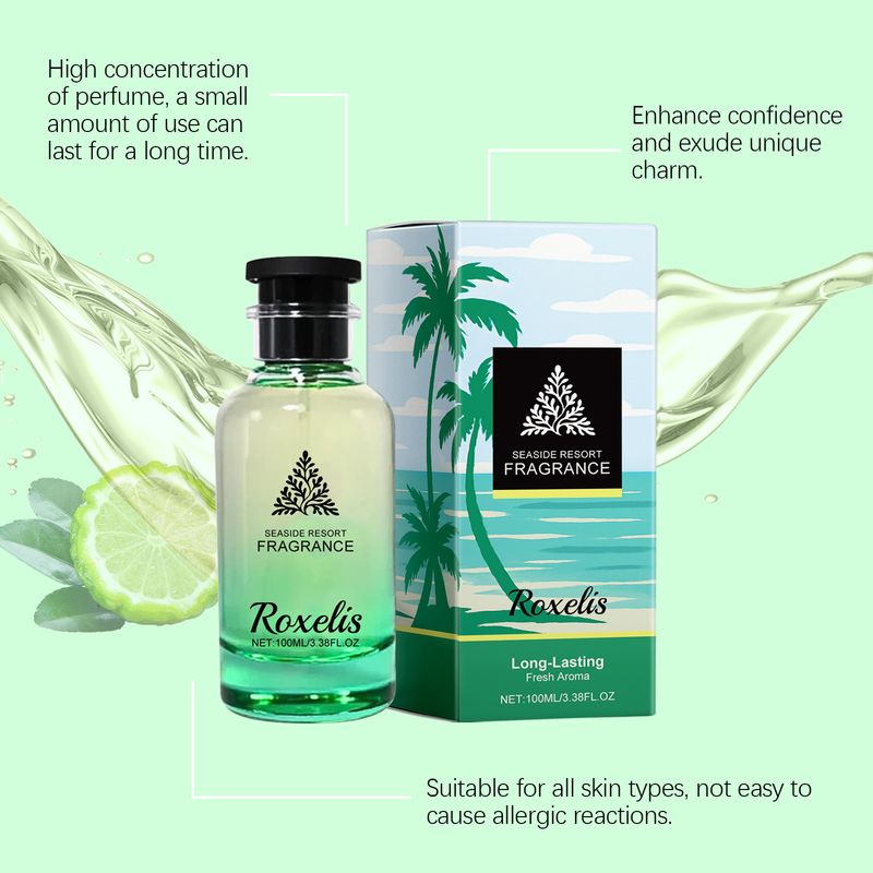 Beach Vacation Fragrance Natural Light Long-lasting Layered Charm Daily Portable Perfume_voghion.com